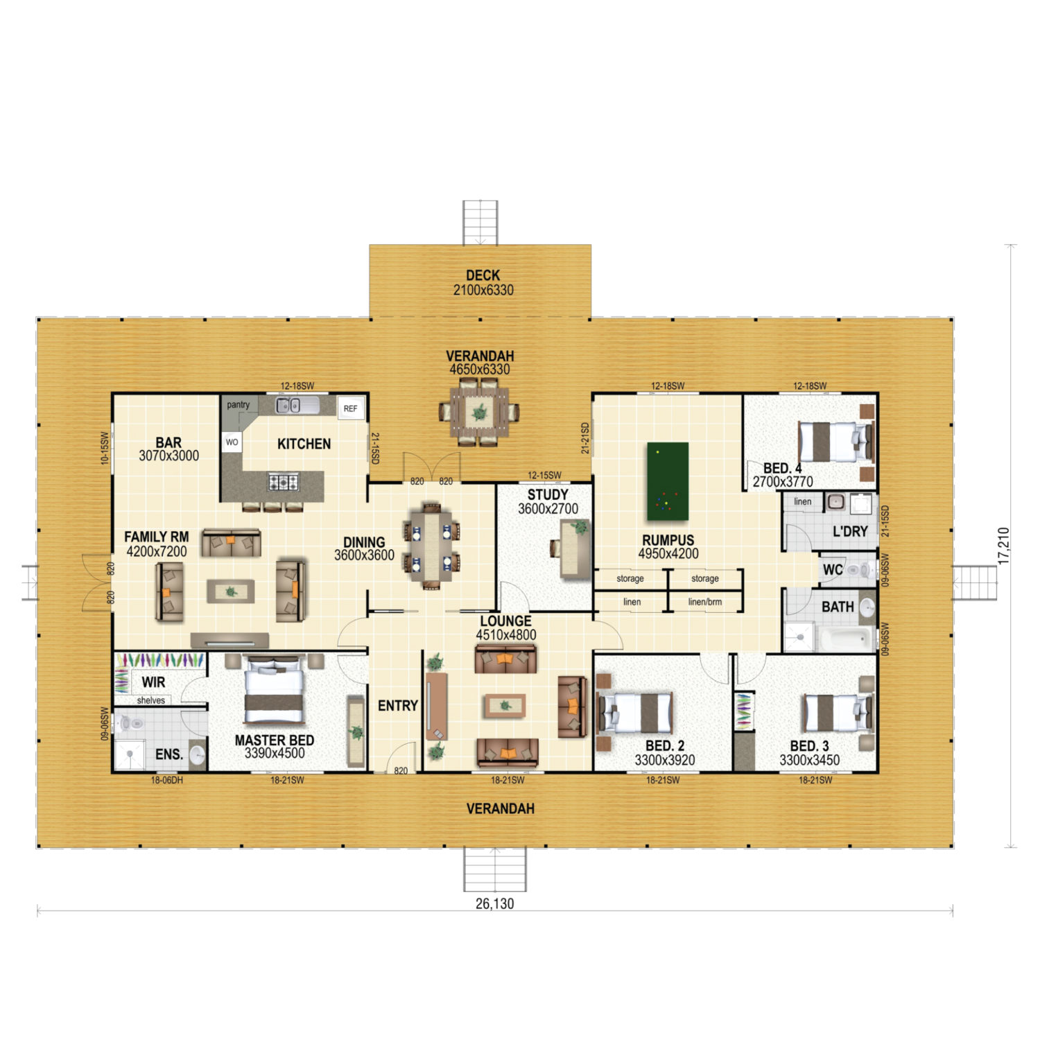 Maranoa Floor Plan New Home Design