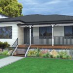 Flinders 183 Weatherboard on Stumps Home Design Render