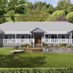Hodgson 235 Render 4 Bedroom Acreage Plan for new home